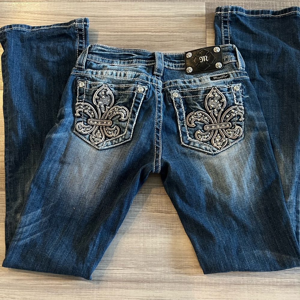 Miss Me Dark Wash Bootcut Jeans